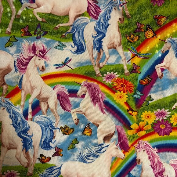 Rretrolicious Unicorns and Rainbows Skater Dress - Picture 3 of 3